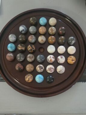 1994 Bombay Marble Solitaire Puzzle